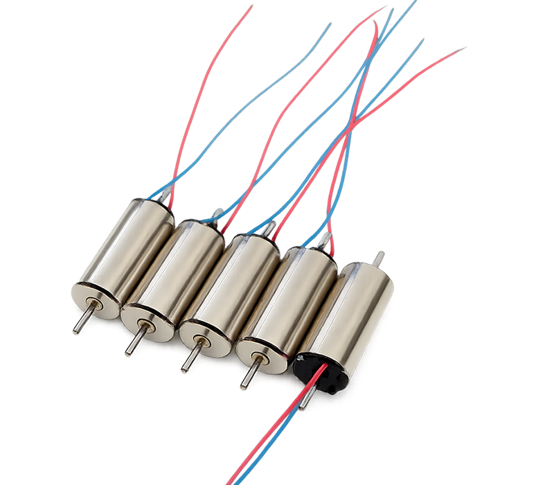 716 coreless motor dual shaft