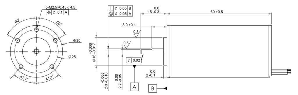 30mm coreless brushless motor